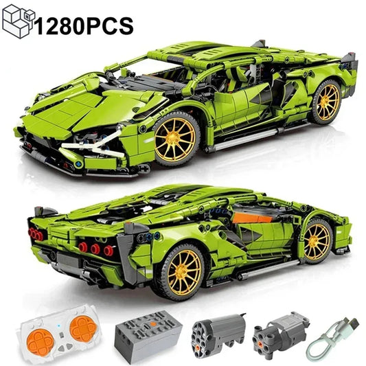 Set de Construcción Lamborghini (1280 Piezas)
