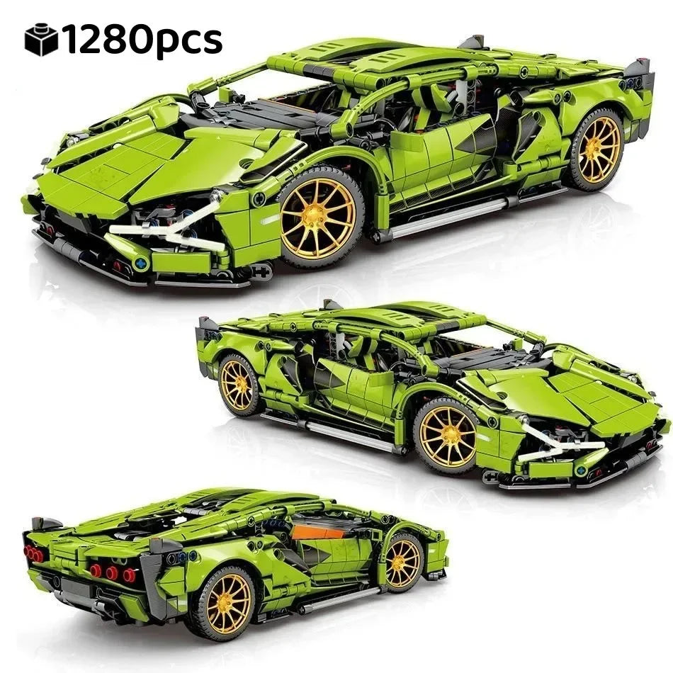 Set de Construcción Lamborghini (1280 Piezas)